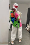 Walter Van Beirendonck Super Walter Knit sweater (led) AW22-23 5006 (A) Mi Bai